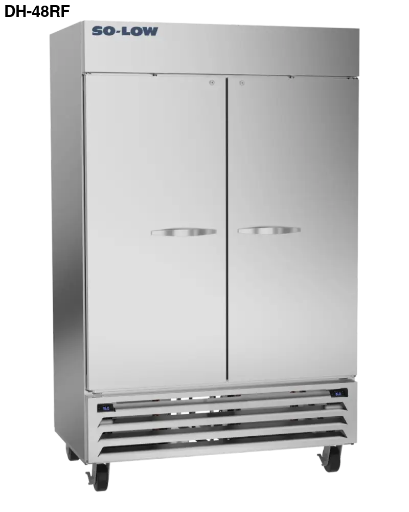 So*Low4ºC(R), -20ºC(F), Auto defrost, 115v, 23.1 cu. ft. (R) Solid door 23.1 cu. ft. (F) DH-48RF