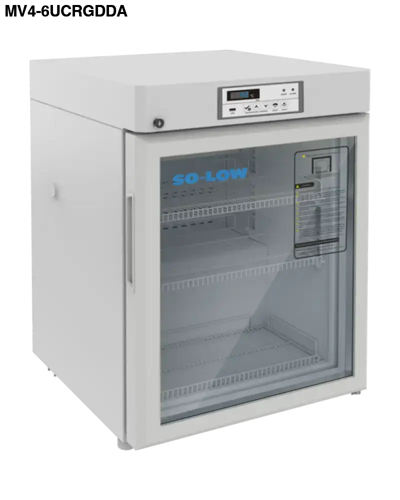 So*Low2ºC to 8ºC, 4.6 cu.ft. With Glass Door, Cycle Defrost, 115VMV4-6UCRGDDA